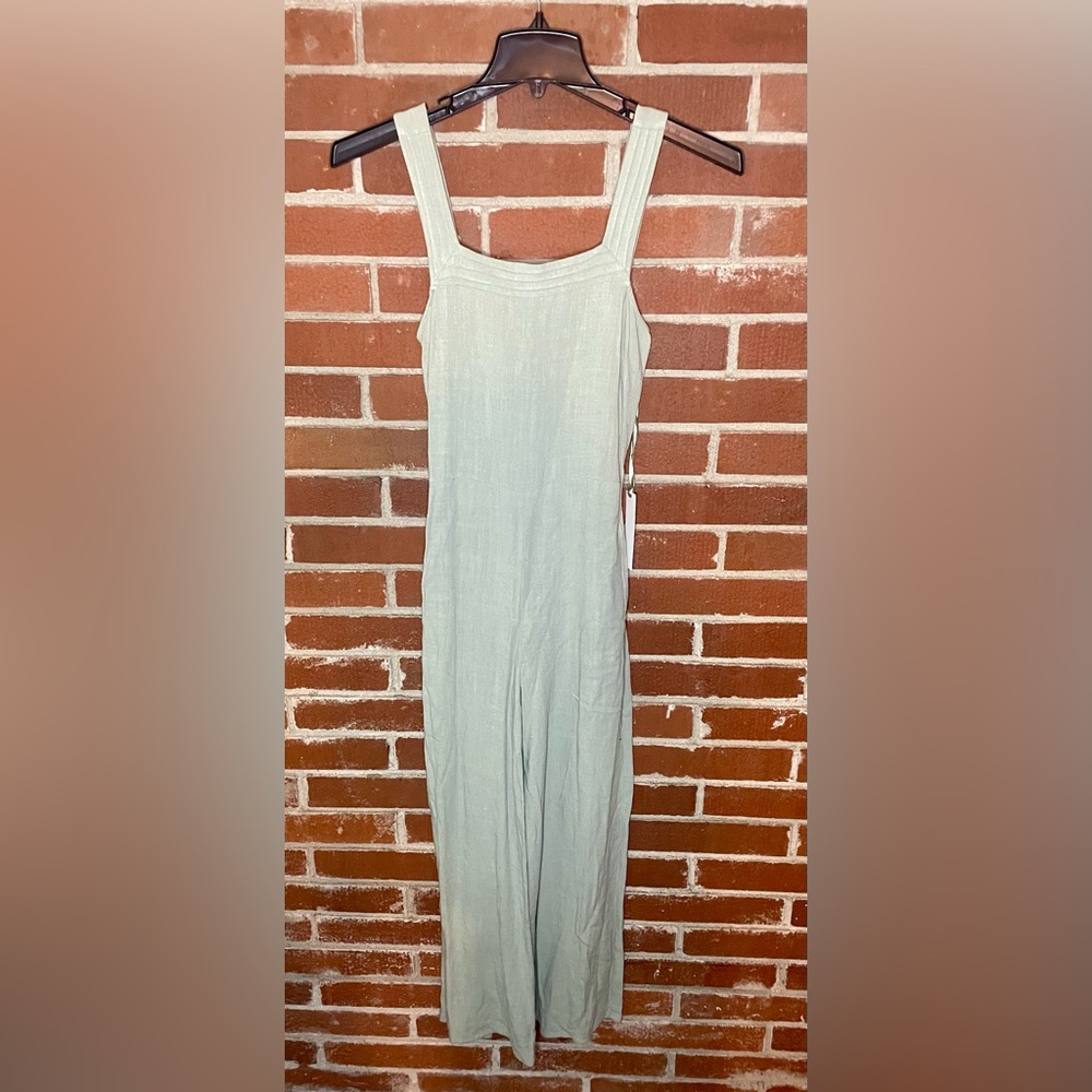 Monteau Sage Green jumpsuit